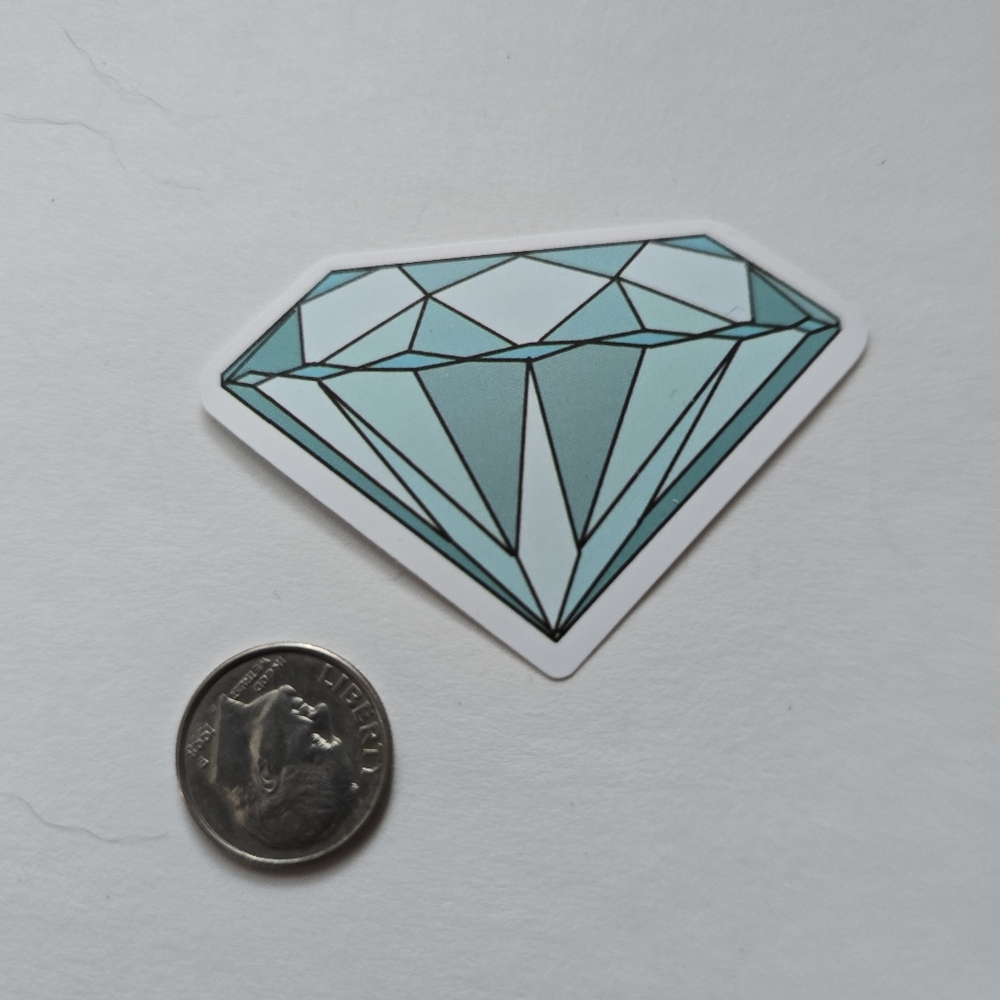 10/$10 Geometric Diamond Sticker - Picture 3 of 3